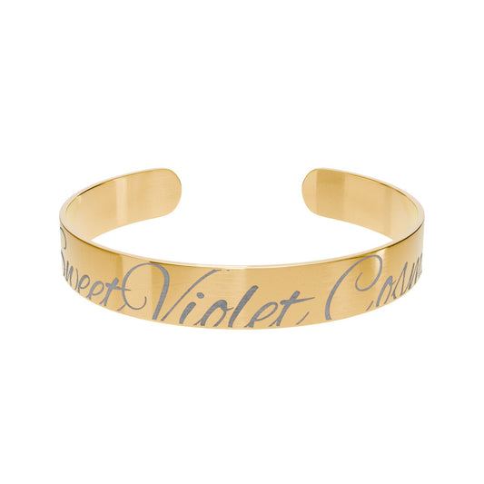 Cuff Bracelet (Engraving)